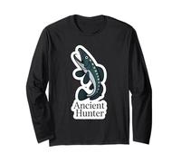Ancient Hunter Northern Pike Fish Vintage Angling Long Sleeve T-Shirt