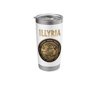 Ancient Illyria Illyrian Tribes Ancient Warrior Symbol Stainless Steel Insulated Tumbler