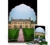 Ancient Indian Gateway 1000 Pieces Jigsaw Puzzles for Teenagers Recall Power Leisure Pleasure Firm Interlock Memorable Gift (50x75cm)