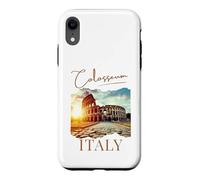 Ancient Italian sites Rome Colosseum Souvenir Tourists Case for iPhone XR