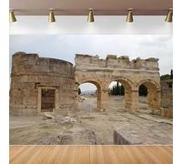 Ancient Jerusalem Buildings Photography Backdrop Roman Church Israel Background Banner Photo Booth Studio Props Poster 300x200CM