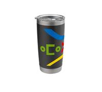 Ancient Kabyle Pottery Design - Berber Graphic Culture Stainless Steel Insulated Tumbler