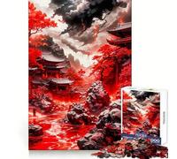 Ancient Lake Puzzles for Adults 1000 Piece Enhance Recall Pleasant Downtime Precision Cut (50x75cm)