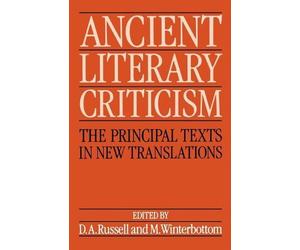 Ancient Literary Criticism - 9780198143604