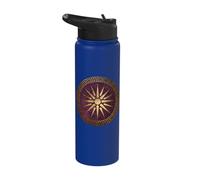 Ancient Macedon Alexander The Great Symbol Stainless Steel Insulated Water Bottle