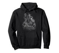 Ancient Mahadev SHIVA Trishul Cosmic Meditation Pullover Hoodie