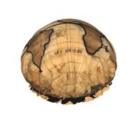Ancient Map World Globe Print Lightweight Shower Cap for Women and Men Reusable hat Soft hat and Bath Hair Cap