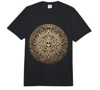 Ancient Mayan Calendar Maya Aztec Mexican Sun Stone Azteca Comfort Colors Adult Heavyweight T-Shirt