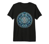 Ancient Mayan Calendar Maya Aztec Mexican Sun Stone Azteca Premium T-Shirt