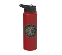 Ancient Mayan Calendar Maya Aztec Mexican Sun Stone Azteca Stainless Steel Insulated Water Bottle