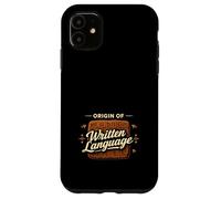 Ancient Mesopotamia Sumerian Cuneiform Babylon History Case for iPhone 11