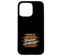 Ancient Mesopotamia Sumerian Cuneiform Babylon History Case for iPhone 15 Pro Max