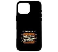 Ancient Mesopotamia Sumerian Cuneiform Babylon History Case for iPhone 16 Pro Max
