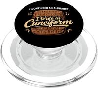 Ancient Mesopotamia Sumerian Cuneiform Babylon History PopSockets PopGrip for MagSafe