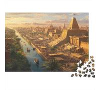 Ancient Mesopotamian Civilization Rätsel Für Erwachsene |Magnificent Cities| Familienspaß-Puzzles 1000pcs (75x50cm) Erwachsene