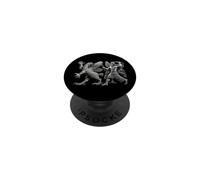 Ancient Mesopotamian Sumerian God Ninurta vs Anzu Monster PopSockets Adhesive PopGrip