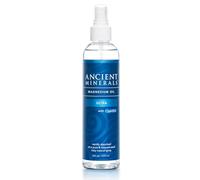 Ancient Minerals Magnesium Oil Ultra Spray with OptiMSM - Pure Genuine Zechstein Magnesium Chloride Supplement with MSM - Best Topical Skin Application for Dermal Absorption (8oz)