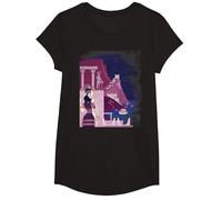 Ancient Minoan Civilization - Mediterranean History T-Shirt, Girls, Black, Large