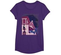 Ancient Minoan Civilization - Mediterranean History T-Shirt, Girls, Purple, Small