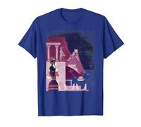 Ancient Minoan Civilization - Mediterranean History T-Shirt, Men, Royal Blue, Medium