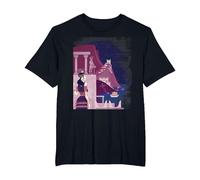 Ancient Minoan Civilization - Mediterranean History T-Shirt, Men's Big and Tall, Black, 4X Tall