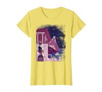 Ancient Minoan Civilization - Mediterranean History T-Shirt, Women, Lemon Yellow, Large