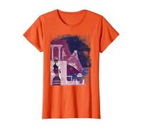 Ancient Minoan Civilization - Mediterranean History T-Shirt, Women, Orange, 3X-Large