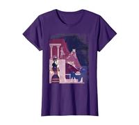 Ancient Minoan Civilization - Mediterranean History T-Shirt, Women, Purple, Large