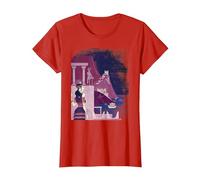 Ancient Minoan Civilization - Mediterranean History T-Shirt, Women, Red, X-Large