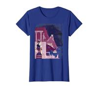 Ancient Minoan Civilization - Mediterranean History T-Shirt, Women, Royal Blue, X-Large