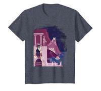 Ancient Minoan Civilization - Mediterranean History T-Shirt, Youth, Heather Blue, X-Small