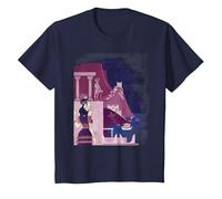 Ancient Minoan Civilization - Mediterranean History T-Shirt, Youth, Navy Blue, Medium