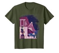 Ancient Minoan Civilization - Mediterranean History T-Shirt, Youth, Olive Green, X-Small