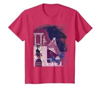 Ancient Minoan Civilization - Mediterranean History T-Shirt, Youth, Red Heather, X-Small