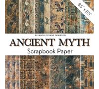 ANCIENT MYTH Scrapbook Paper: Decorative Scrapbooking Paper With Greek Columns, Owls, Blue & Beige Rusty Greek Patterns | For Mythological Junk ... MEADOW With Golden Flowers, Tree Branches