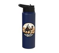Ancient Nabatean Kingdom Nabatean Camel Rider Stainless Steel Insulated Water Bottle