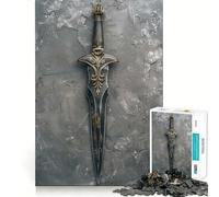 Ancient Ninja Dagger 1000-piece Jigsaw Puzzles Brain Fun Training Seamless Fit Precise Pieces Fascinating Hobby for Idle Moments (50x75cm)