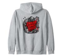 Ancient Norse Draugr Grave Goods Viking Horror Zip Hoodie