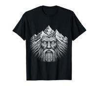 Ancient Norse Elder Runic Mountain Spirit Wisdom T-Shirt