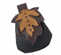 Ancient Norseman Inspired Tear-Resistant Leaves Wallet for Outdoor Adventures Historical Reenactment Essentials Fantasy RPG Shaped Wallet