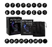 Ancient Norses Runed Stones Collection With Mystical Carvings Portable Ritual Tools For Meditations Mindfulness Norses Runes Stones Collection