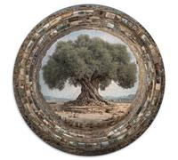 Ancient Olive Trees Jigsaw Puzzles Challenge Toy Educational Games Home Decoration for Adults& Teenager Age 14 Years Up 1000pcs (67.5x67.5cm)