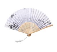 Ancient Paper Fan - Fancy Handheld Fan | Japanese Vintage Style Fan | Chinese Style Classical Fans | Chinese Dancing Paper Fans | Versatile Hand Fans For Christmas Dancing Cosplay Wedding Props