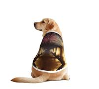 Ancient Persian Cities Dog Shirt Vest Dog Clothes- Breathable Cooling for Big Dogs, Sun Protection Comfort Wear for Golden Retriever, Husky, Alaska Outdoor Activities 4X-Large