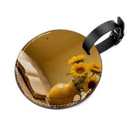 Ancient Petrified Stump Tear-Resistant Luggage Tag with Concealed Information Card