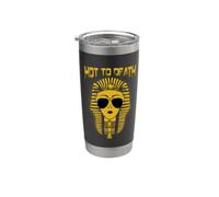 Ancient Pharaoh Egyptian Hot to Death Sunglass Winged Ankh Stainless Steel Insulated Tumbler