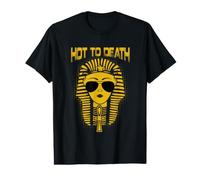 Ancient Pharaoh Egyptian Hot to Death Sunglass Winged Ankh Value Graphic T-Shirt