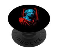 Ancient Philosopher Bust Stoic Roman Greek Wisdom PopSockets Adhesive PopGrip