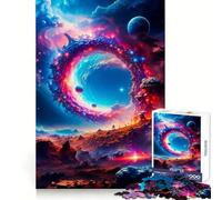 Ancient Portal Jigsaw 1000 Pieces for Adults Cognitive Recall Peaceful Escape Sharp Cut Seasonal Gift (38x26cm)