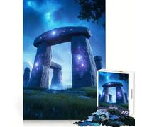 Ancient Portals Adults Puzzles 1000 Piece Jigsaws Brain Development Leisure Activity Clean Join Joyful Xmas (38x52cm)
